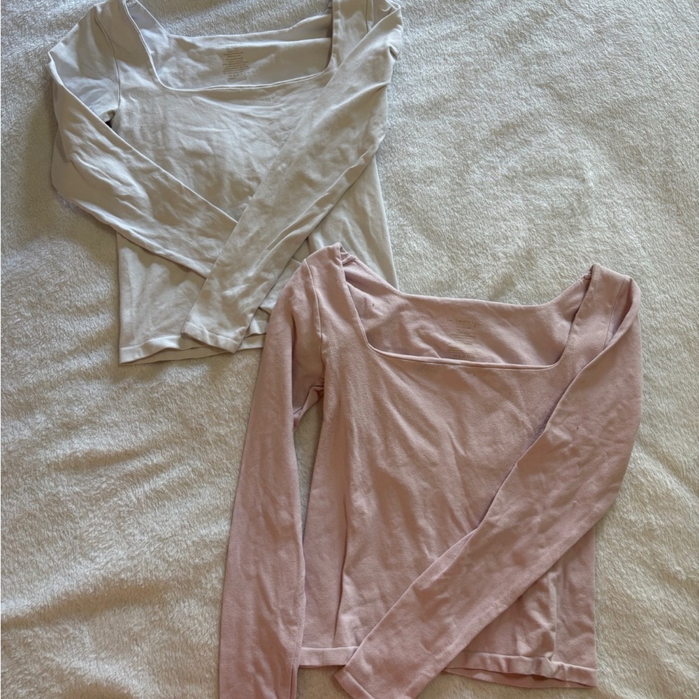 Free People Clean Lines Long Sleeve Tops